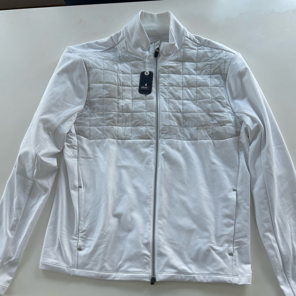 johnnie-O White Performance Jacket